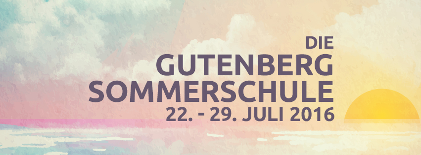 Sommerschule 2016
