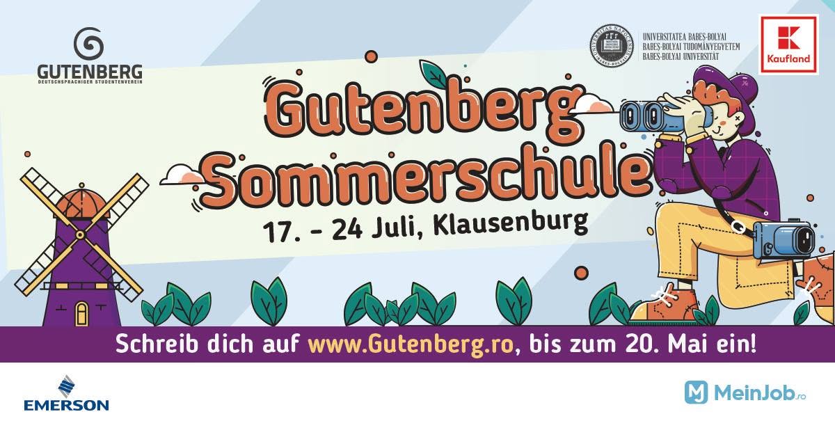 Gutenberg Sommerschule 2019
